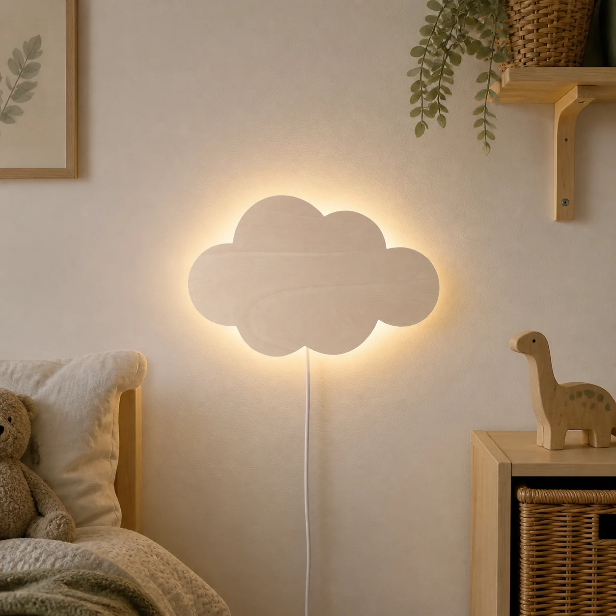 Lampka nocna „Chmurka” LED — zdjęcie produktu 1