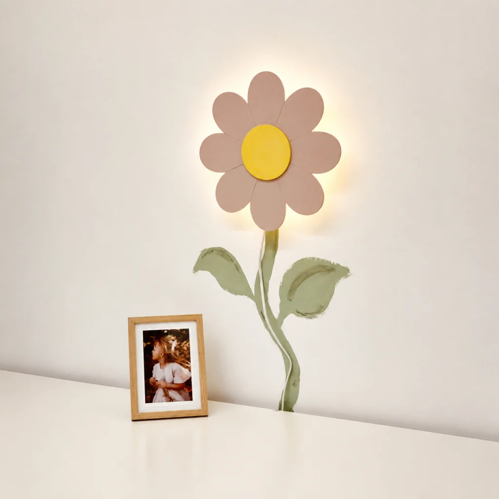 Lampka nocna „Stokrotka” LED — zdjęcie produktu 1