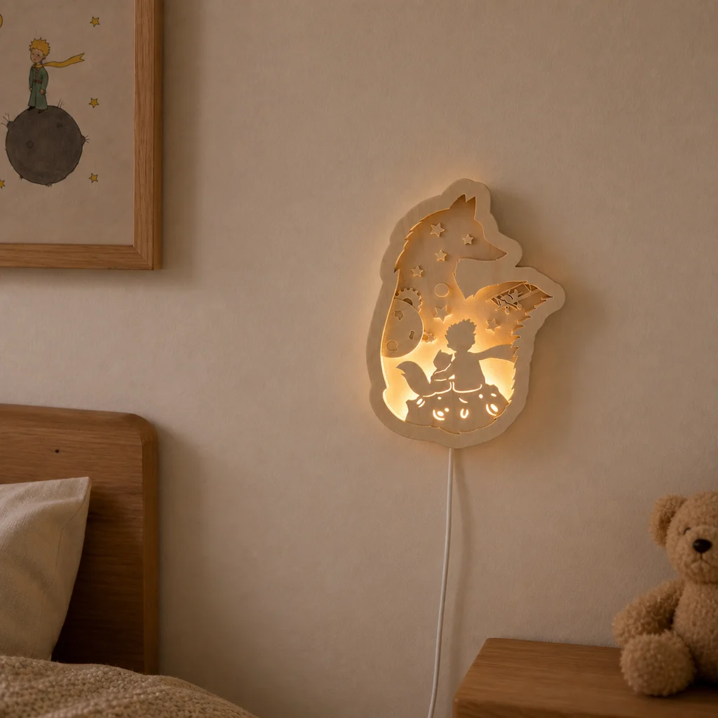 Lampka nocna „Mały Książę” LED — zdjęcie produktu 3